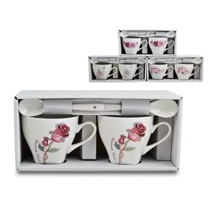 Šolje 2/1 sa 2 kašičice 000451