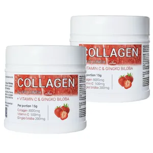 Olympic Kolagen + Vitamin C&amp;Gingko Biloba Jagode 450g,  2 komada