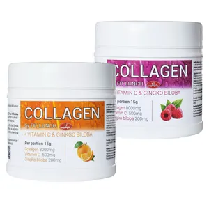 Olympic Kolagen + Vitamin C&amp;Gingko Biloba Pomorandža i malina 450g, 2 komada