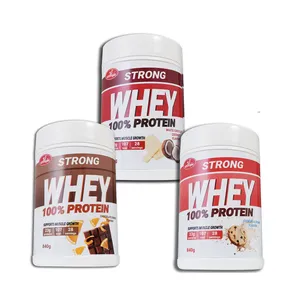 Olympic Strong Whey protein 840g Čoko-oranž, Bela čokolada i Kokos, Cookies &amp; Cream, 3 komada