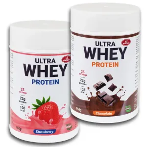 Olympic Ultra Whey Protein Čokolada i Jagoda 750g, 2 komada