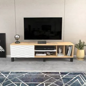 Olyo - Sapphire, White Sapphire
White TV Stand