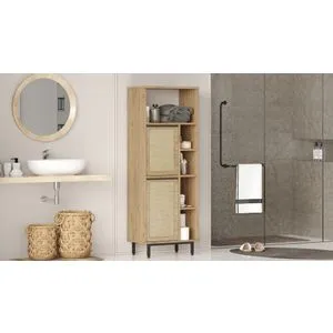 On10C-Su Ormarić za Kupatilo od Oraha i Hrasta