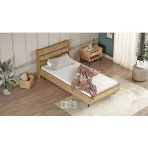 On13-Su Walnut
Oak Single Bedstead