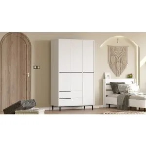 On15-W White Wardrobe
