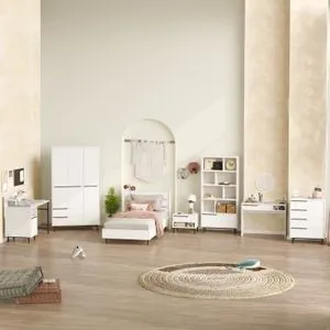 ON27-W White Young Room Set