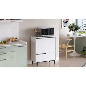 On8A-W White Kitchen Cabinet