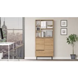 On9B-S Walnut Multi Purpose Cabinet