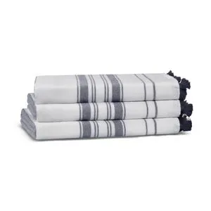 One Side Striped - Dark Blue White
Dark Blue Hand Towel