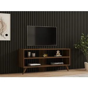 One - Walnut Walnut TV Stand