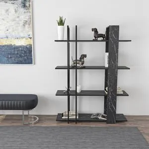 Onno - Crno-bela polica za knjige