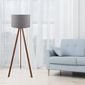 Opviq AYD-1529 Grey Brown Floor Lamp