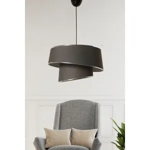 Opviq Barette - Srebrni, Antracit Srebrni Luster