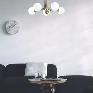 Opviq Daisy - 146-AV2 Zlatno-beli luster