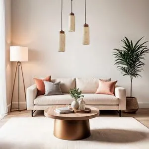 Opviq luster Babıl-C, 3 × GU10, orah / bež