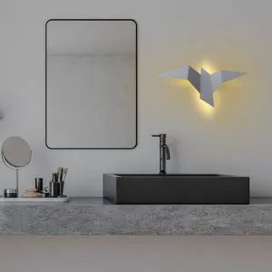 Opviq Pacalı - 13501 - Zidna lampa u sivoj boji