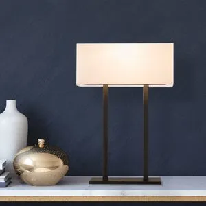 Opviq Salihini - MR-616 Belo-Crna Stona Lampa