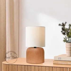 Opviq stona lampa 241613, visina 29 cm, bež / krem
