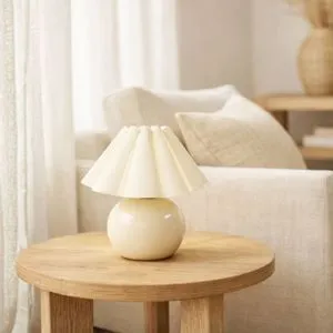 Opviq stona lampa 242435, visina 29 cm, ekru