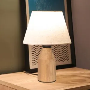 Opviq stona lampa AYD-3645, visina 31 cm, krem
