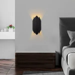 Opviq zidna lampa Kara 13345, crna