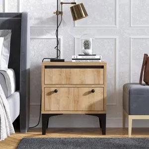 Orabella Oak Nightstand
