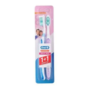 Oral-B  3 Effect Delicate White četkica za zube Medium 1kom + 1 gratis