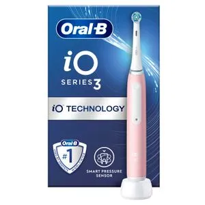 Oral-B iO3 Pink električna četkica za zube, Roze