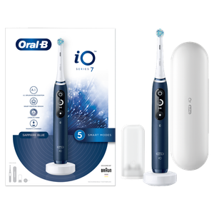 Oral-B iO7 Električna četkica za zube, Plava/Sapphire Blue