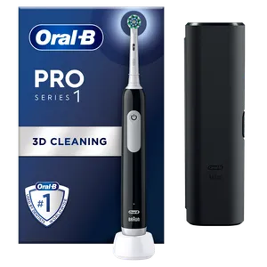 Oral-B Pro1 Crna, Električna četkica za zube sa kutijom