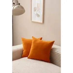 Orange Orange Cushion Cover Set (2 Pieces)