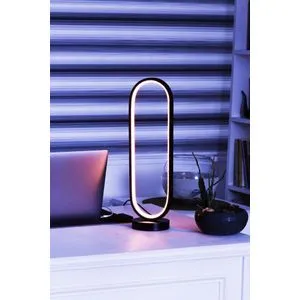 Orbitae Black - White White Table Lamp
