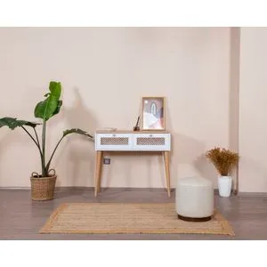 Ormar za spavaću sobu Goose - Bela, Hrast