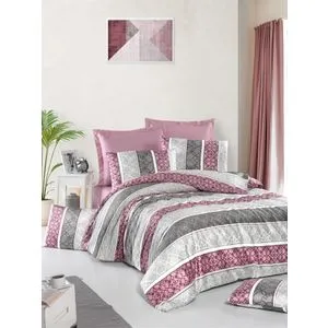 Orya Dusty Rose
Grey
White Satin Double Quilt Cover Set