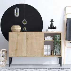 Oscar - Dec0073 Sapphire Oak
Black Console