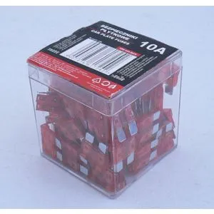 OSIGURAČI 10A 100KOM PLASTIČNA KUTIJA