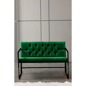 Oslo - Green Green 2-Seat Sofa