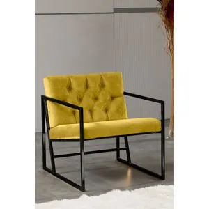 Oslo - Mustard Mustard Wing Chair