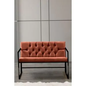 Oslo - Tile Red Tile Red 2-Seat Sofa