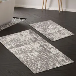 Otanaln0127 Multicolor Bathmat Set (2 Pieces)