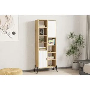 Otranto - Sapphire Oak, White Sapphire Oak
White Bookshelf