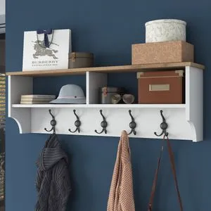 P2 - 2460 Bela i Orah Stalak za Odeću