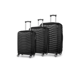 P55UCVLZ01 Black Suitcase Set (3 Pieces)