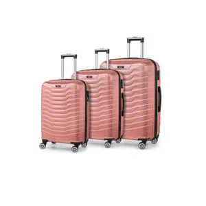 P55UCVLZ05 Lilac Suitcase Set (3 Pieces)