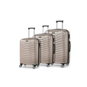 P55UCVLZ06 Gold Suitcase Set (3 Pieces)