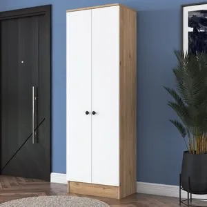 P6 - M13 - 2241 Walnut
White Wardrobe