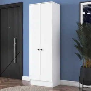 P6 - M13 - 2347 White Multi Purpose Cabinet