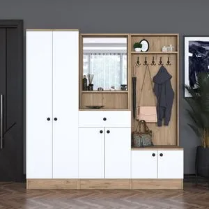 P6 - M2 - 2257G Walnut
White Hall Stand