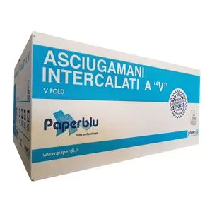Paberblu složivi papirni ubrus beli V210 2sl (15 pak)