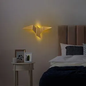 Pacalı - 13503 - L Gold Wall Lamp